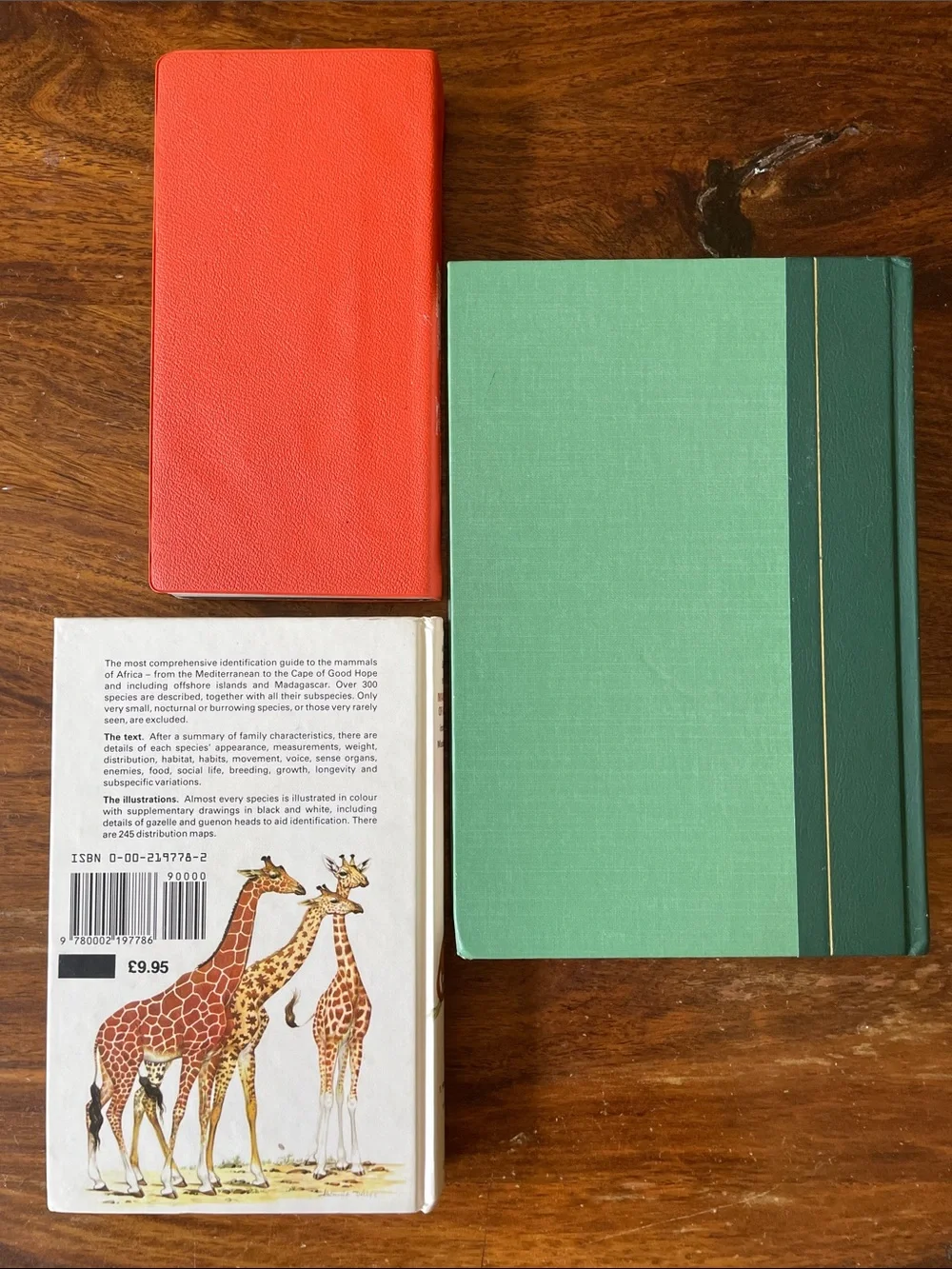 3 Vintage Animals Books: North American Wildlife, Field Guide, Mammals of Africa